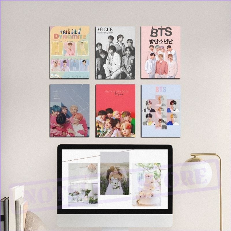 Jual Posters 15X20 Aesthetic Wallpaper / Hiasan kamar aesthetic Poster dinding bts kpop Taehyung - W