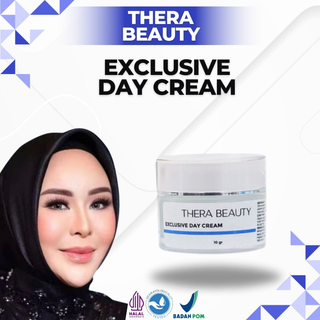 THERA BEAUTY DAY CREAM EXCLUSIVE - Sunscreen Wajah Untuk Flek , cerah , glowing & Sehat | Sunblock