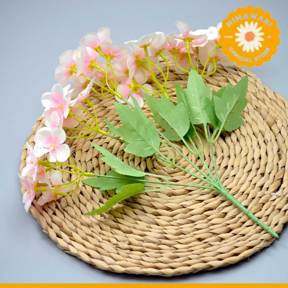 HIMA - Bouquet bunga P108 PANCAWARNA Artifisial Dekorasi Hiasan Seserahan Buket Palsu