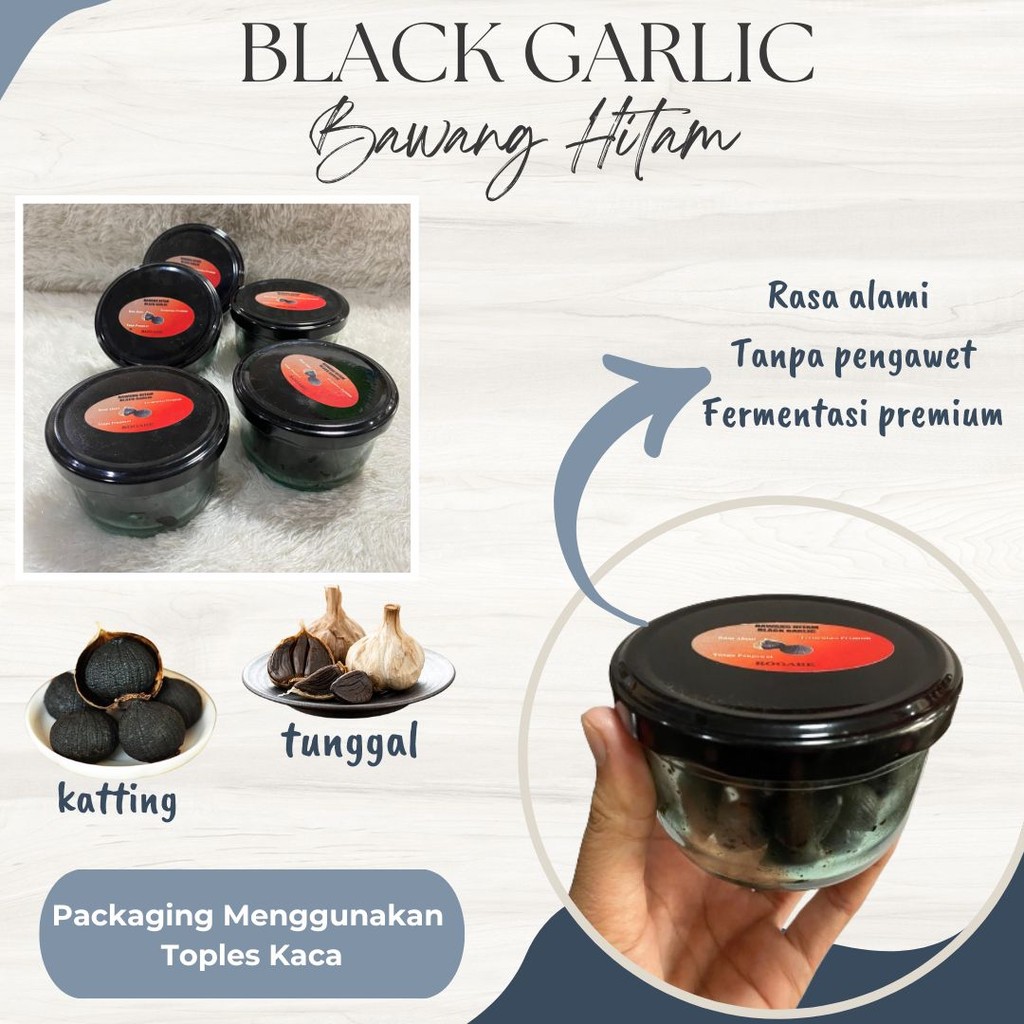

Black Garlic - Bawang Hitam Tunggal - Bawang Hitam Kating - 100% Asli - HERBAL BERMACAM KHASIAT / M N