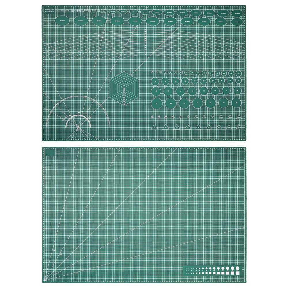 

Alas Potong Papan Kerja A1 90x60 cm Working Pad Cutting Mat / Cutting Mat / Cutting Pad Double-sided Self-Healing / Alas Potong Kertas Cutting Mat Serbaguna Dua Sisi