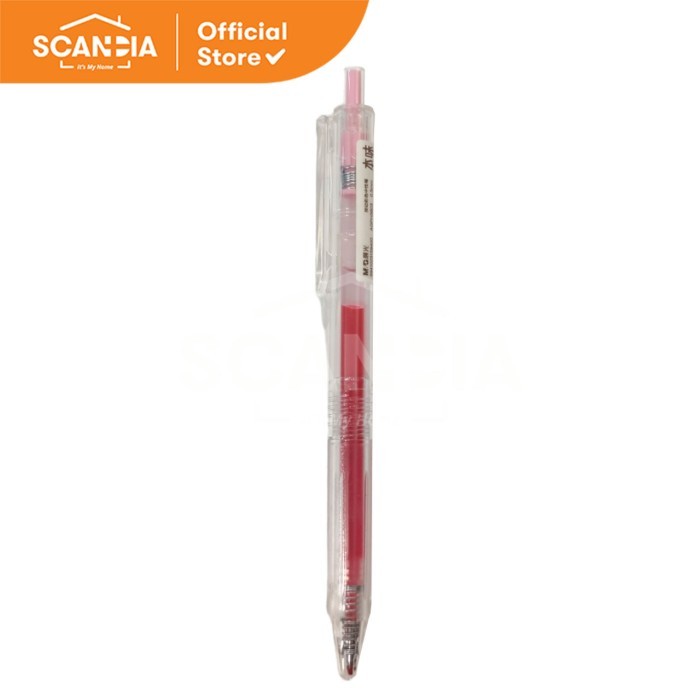 

SCANDIA Pulpen Retracteble Gel Pen Neon Pink 0.5mm (AGPH5603)