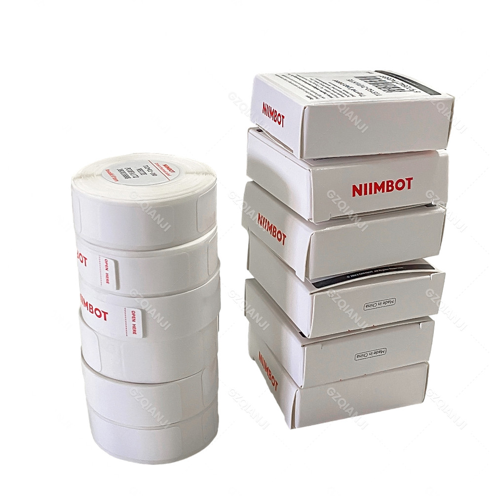 

D110 Label Maker Tape Sticker D11 Label Paper Self-adhesive Waterproof White Niimbot D101 for Niimbot Printer 12-15mm