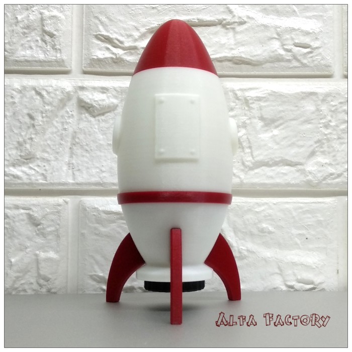 Mainan anak laki perempuan edukasi Rocket Roket Nussa Nasa Pesawat