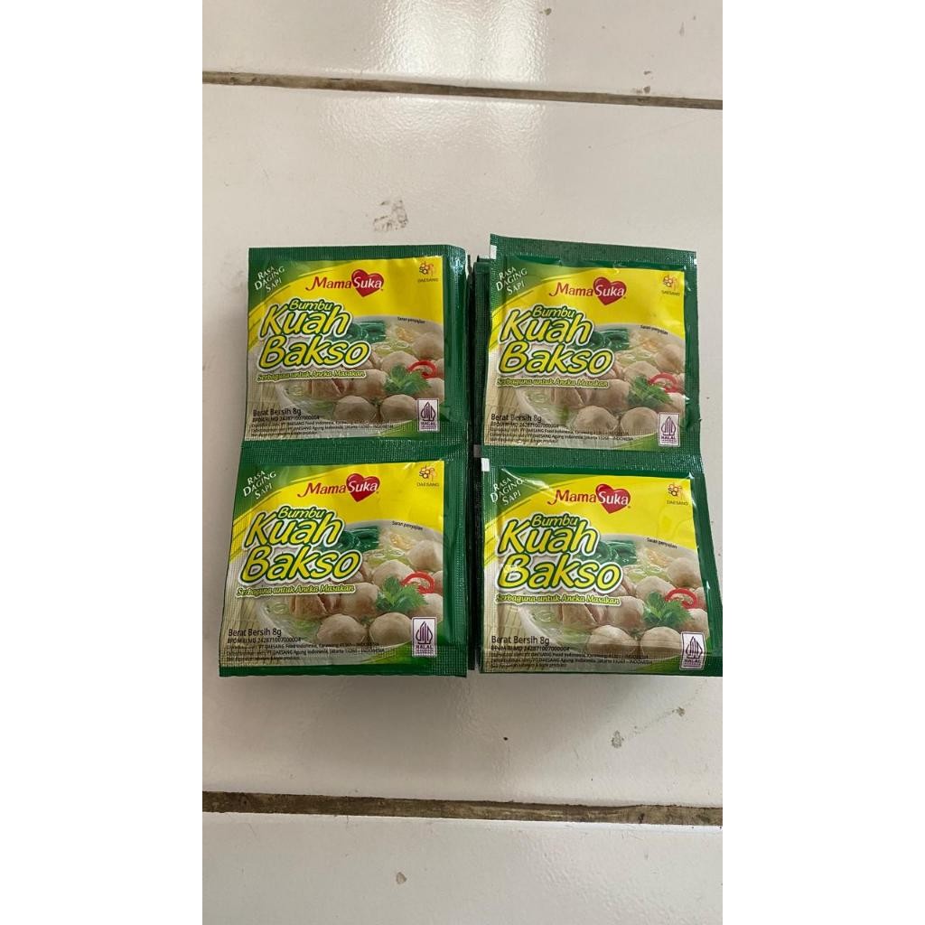 

Kuah Bakso Instant Mamasuka Bumbu Praktis