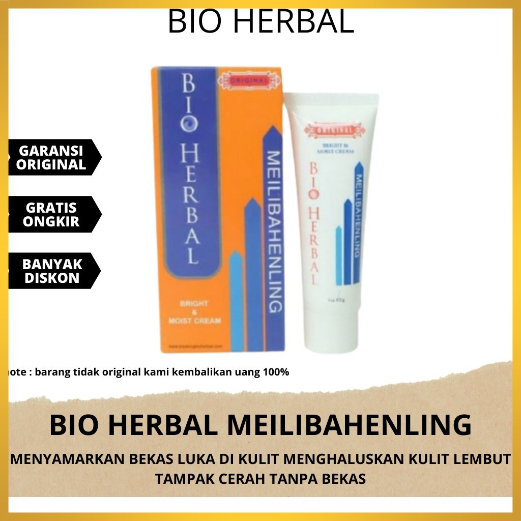 BIO HERBAL MEILIBAHENLING ORIGINAL - PENGHILANG BEKAS LUKA - MEILIBAHENLING