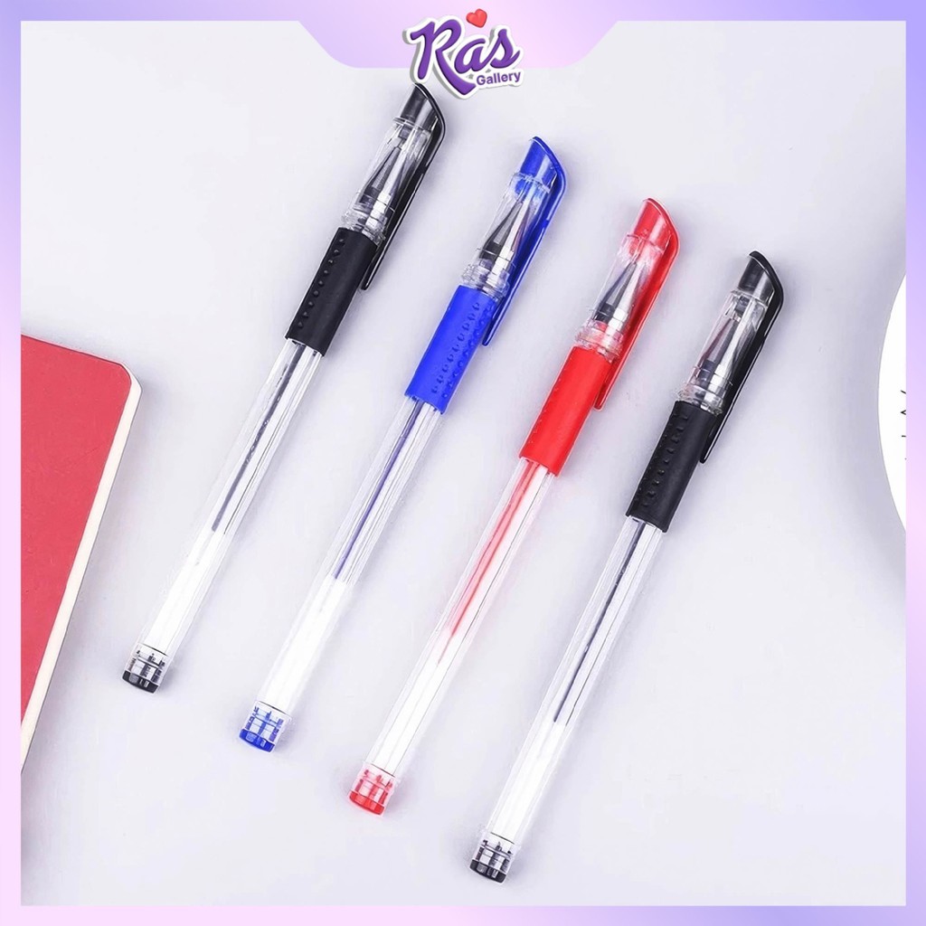 

[6 Pcs] Pena Gel / Pulpen Gel MIMI 0.5mm Standard Pulpen Gel MIMI Alat tulis Stationary - LL02