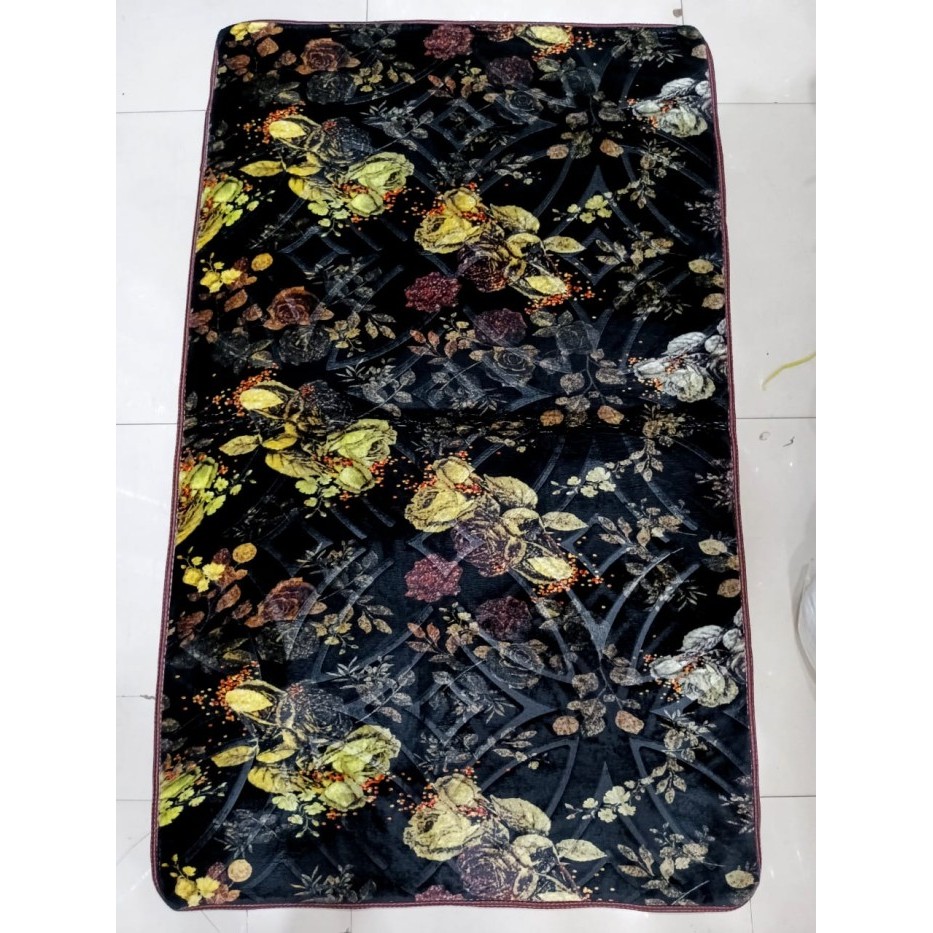 ✔F.SK✔ - SALE Karpet Malaysia 95x150 Extra Tebal 22mm / Karpet Busa ukuran Kecil - Goldy