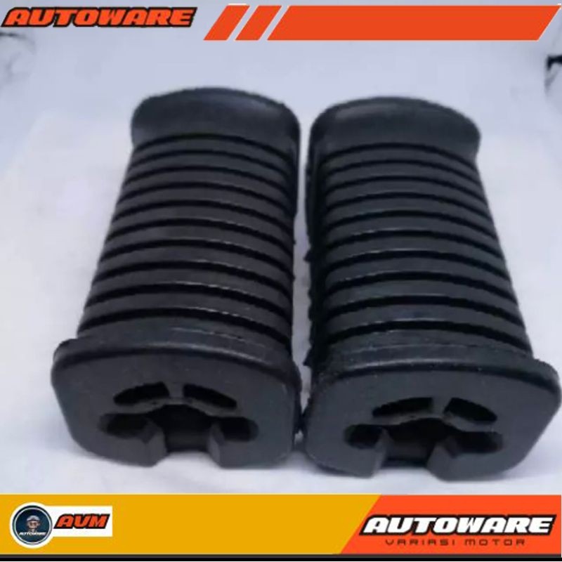 FOOTSTEP DEPAN KARET HONDA SUPRA KARET STEP DEPAN SUPRA HARGA SEPASANG AVM Motor - AVM MOTOR