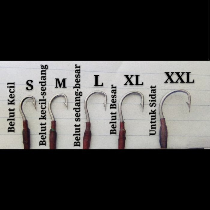 Kail India khas Rizki art (Sudah pakai tali), Untuk urek/pancing belut