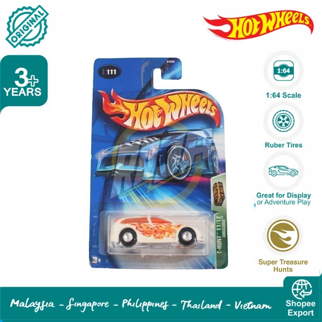 Hot Wheels Super Treasure Hunt Old Card