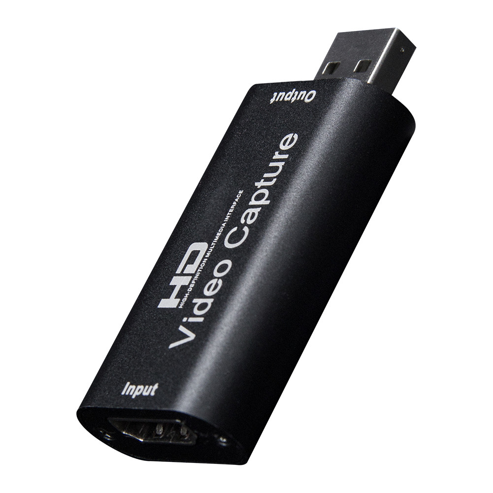 USB 2.0 Video Capture Card Portable Live Streaming Box Recording 4K HDMI-compatible Video Grabber fo