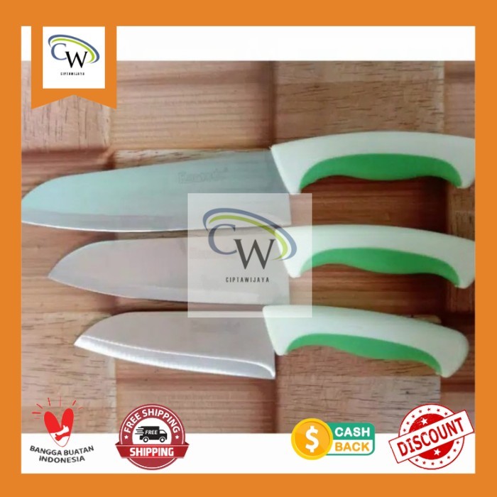 Pisau Stainless Komodo/ Pisau Komodo Tajam dan Tebal/ Pisau Dapur