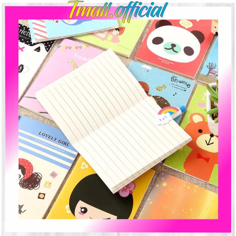

TMALL R038 BUKU TULIS MINI CARTOON NOTE BOOK KARTUN CATATAN LUCU ANAK SEKOLAH IMPOR MURAH