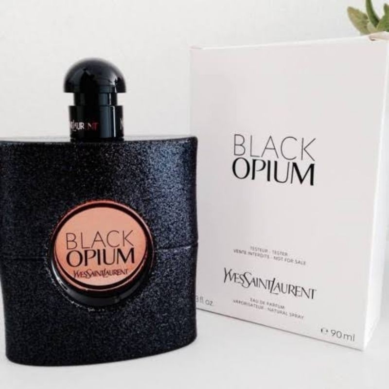 ORIGINAL PARFUM YSL BLACK OPIUM TESTER EDP 90ML