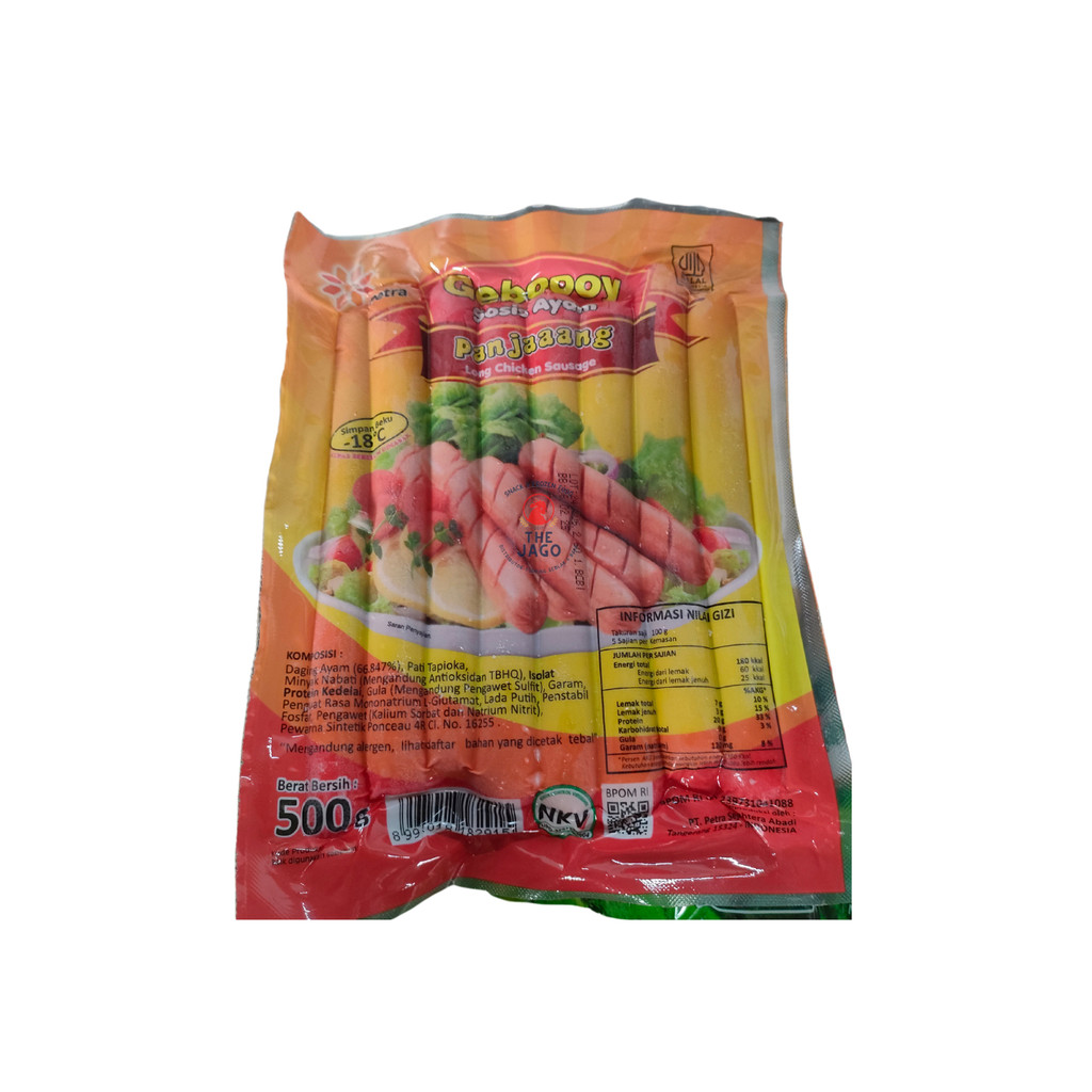 

Sosis Geboy Ayam Long 500gr