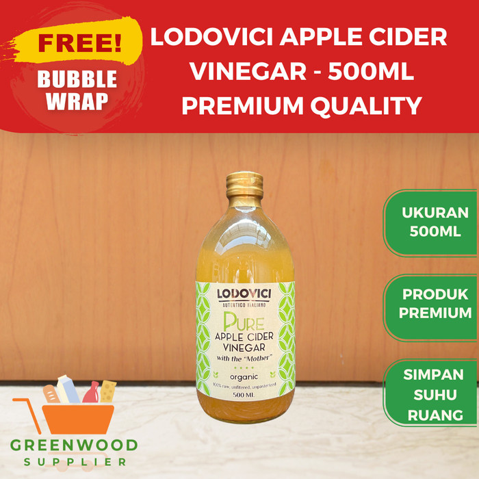 

Lodovici Apple Cider Vinegar With Mother - 500ML