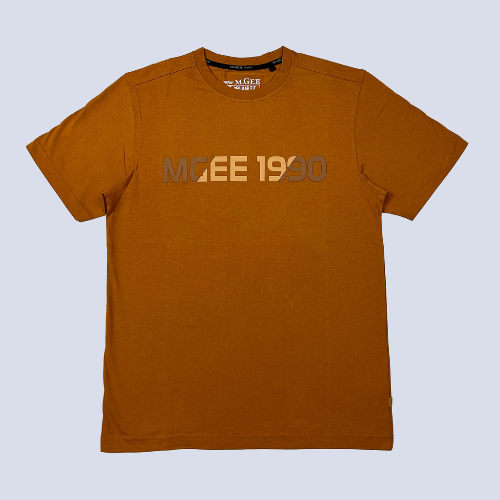 MGee Kaos Pria Lengan Pendek Original M Gee Oliver C108 Yellow