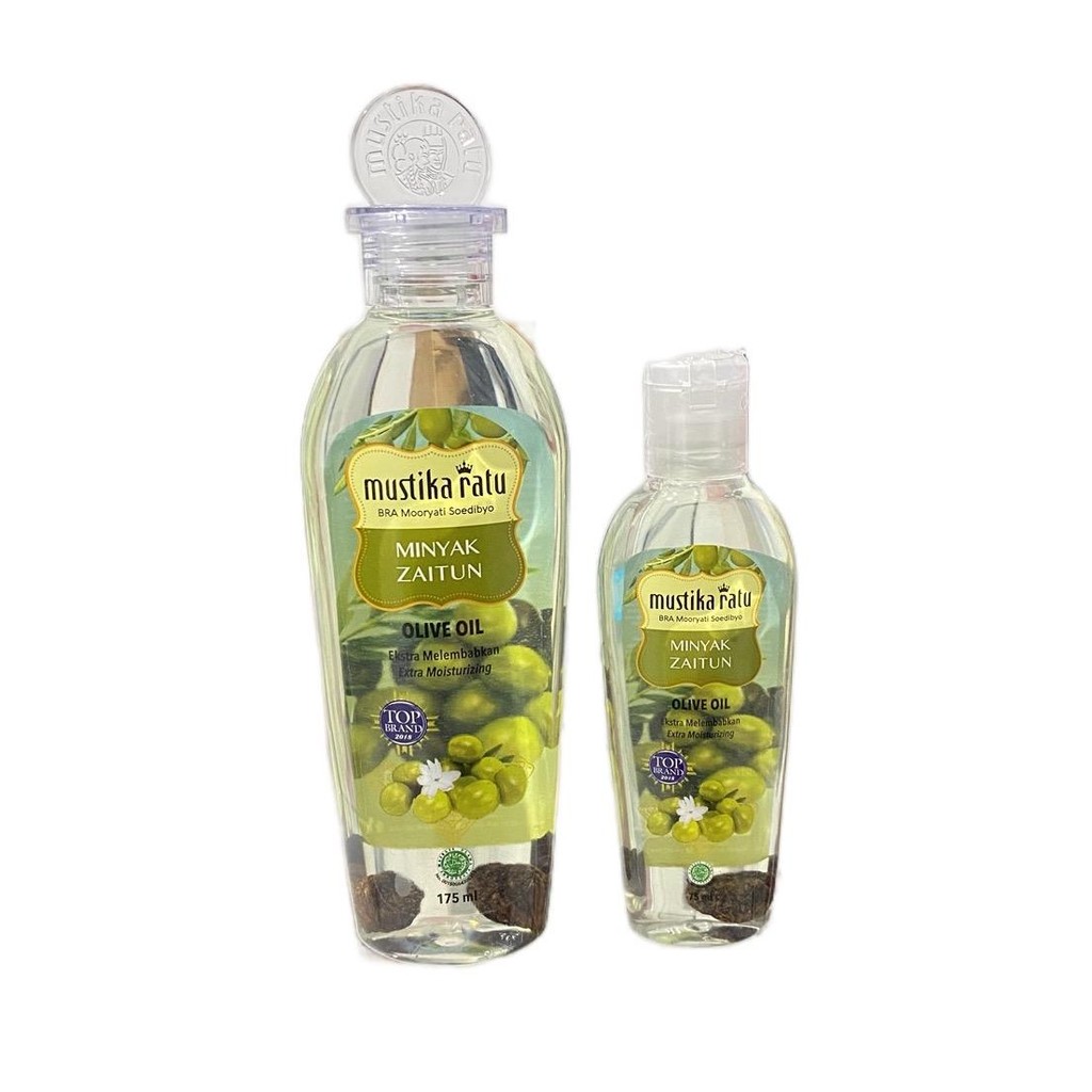 Mustika Ratu Minyak Zaitun untuk Perawatan Kulit dan Rambut - Tubuh