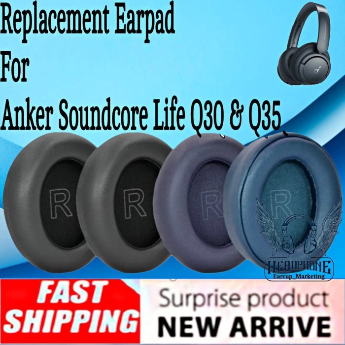 Earcup Earpad Busa Headphones Anker Soundcore Life Q30 Q35