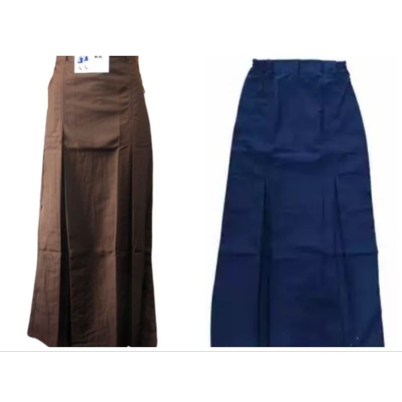 Rok Span Pramuka SMP Rok Span SMP Navy Rok Span Meksi A Pramuka Rok Span Belah 2 SMP Seragam Pramuka