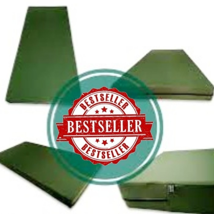 Best Promo~ Sarung Kasur 90x200 CM , 90x180 CM Untuk Kasur Tinggi 10, 15, 20 CM - Hijau Olive, 90x20