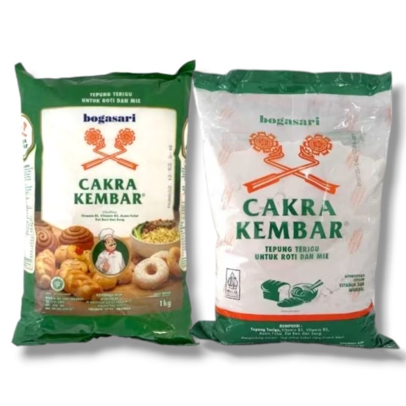 

TEPUNG TERIGU CAKRA KEMBAR 1KG