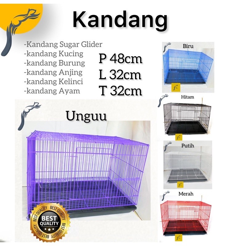 BH24R KANDANG SUGAR GLIDER , KUCING , ANJING , KELINCI , BURUNG KANDANG MURAH
