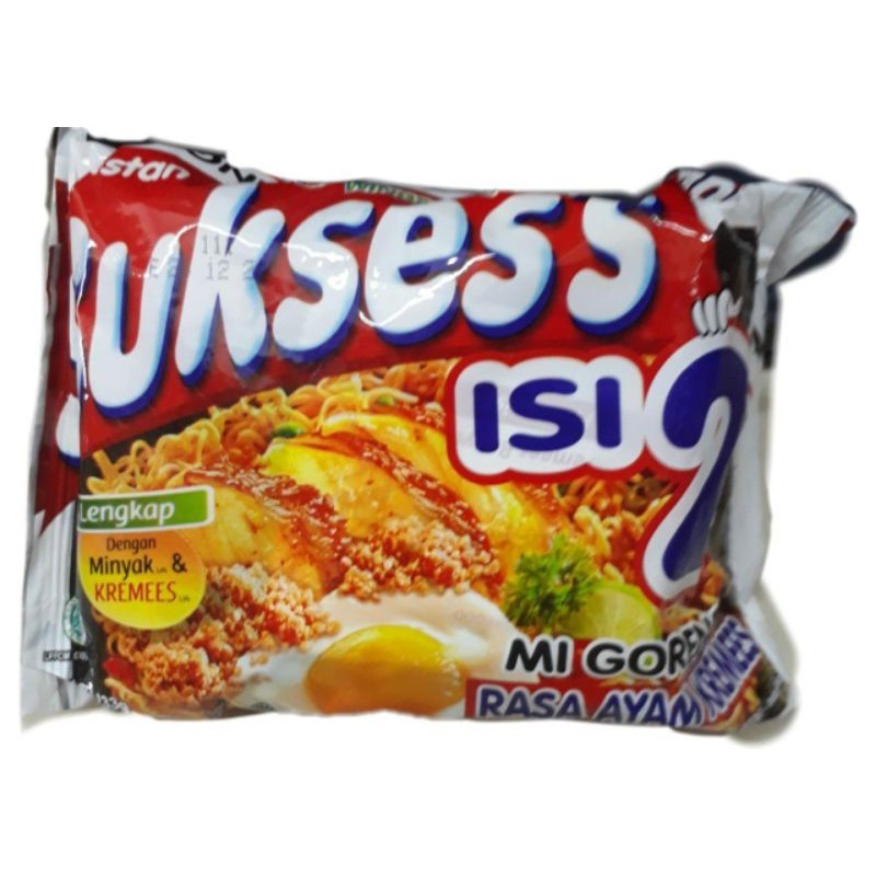 

Mie Instan Mi Sukses Goreng Isi 2 Ayam Kremes