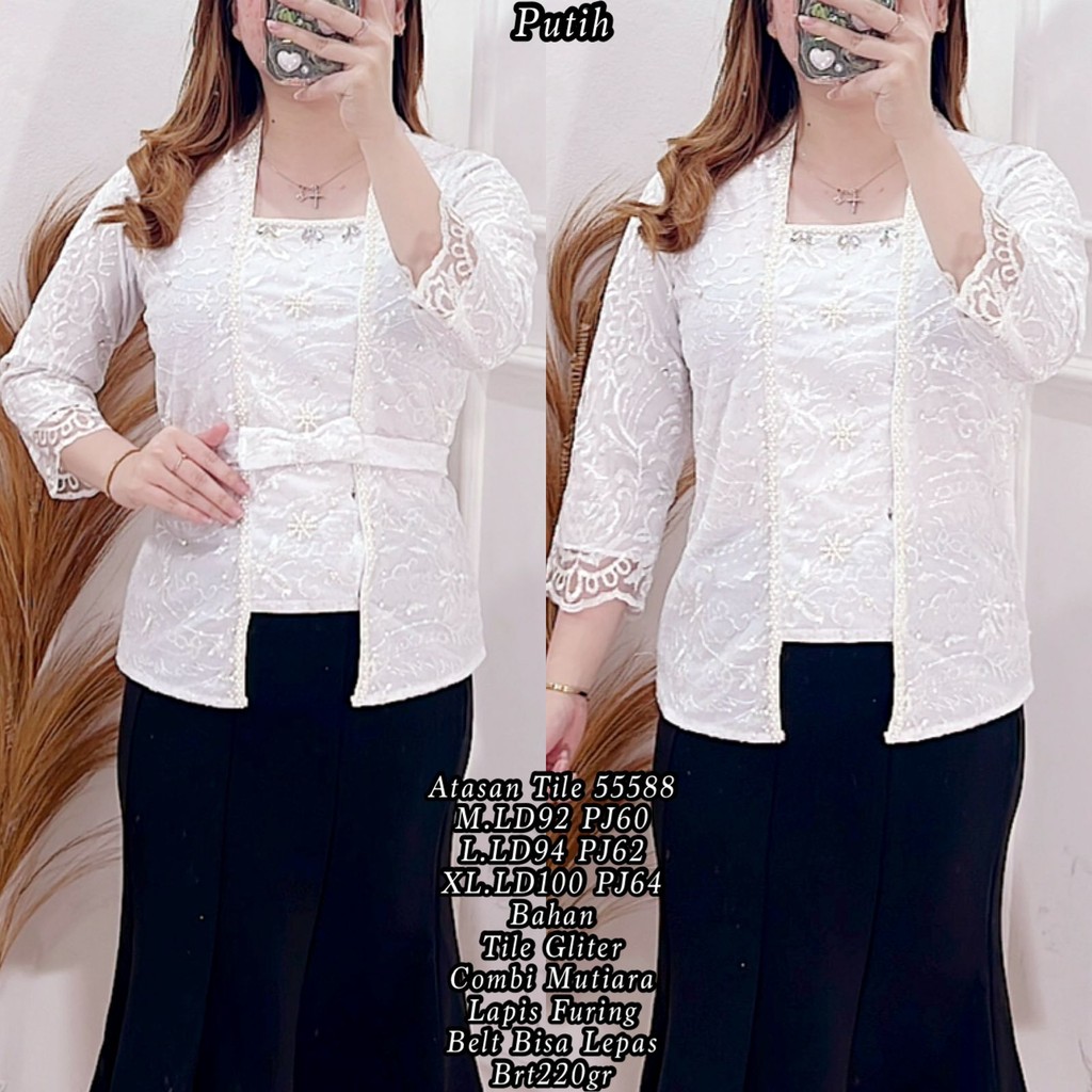 FY ATASAN WANITA TILE 55588 TILE GLITER#BESTSELLER
