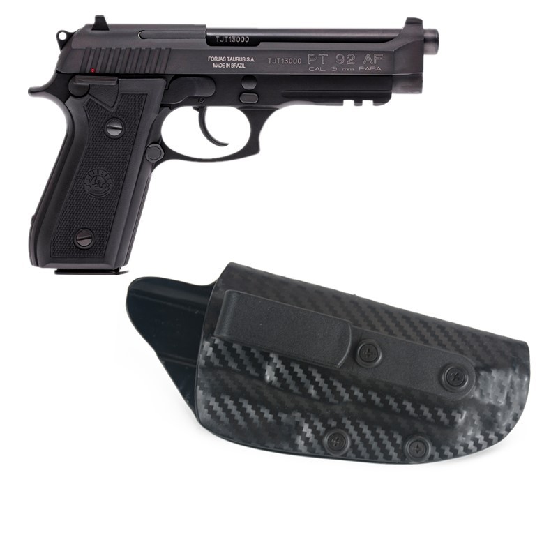 Carbon Fiber Inside Waistband Kydex Holster For Taurus PT100 PT100P PT92 PT59 Appendix Concealed Car