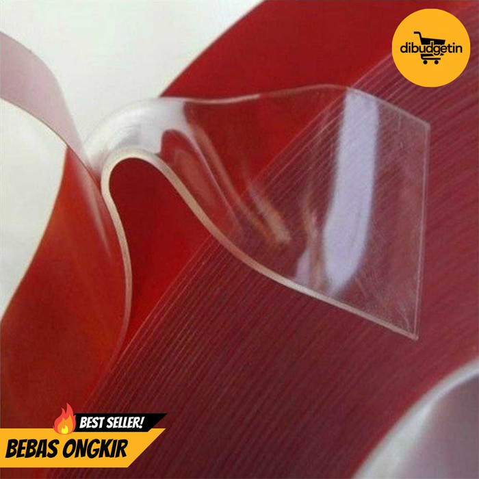 

TaffPACK Perekat Double Tape Acrylic Adhesive Transparent Sticker - J4702