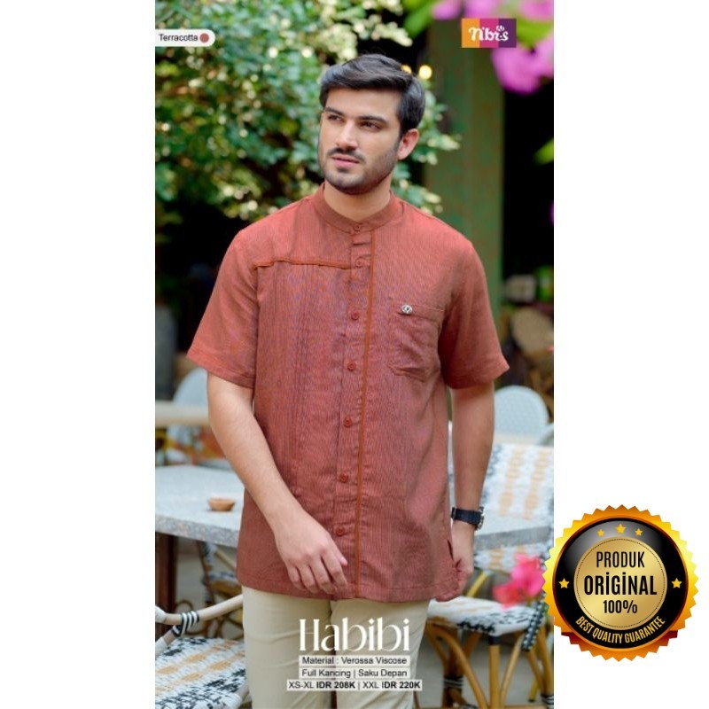 Nibras Collection - Habibi Baju Muslim Keluarga Koko Laki Laki Dewasa by Nibras