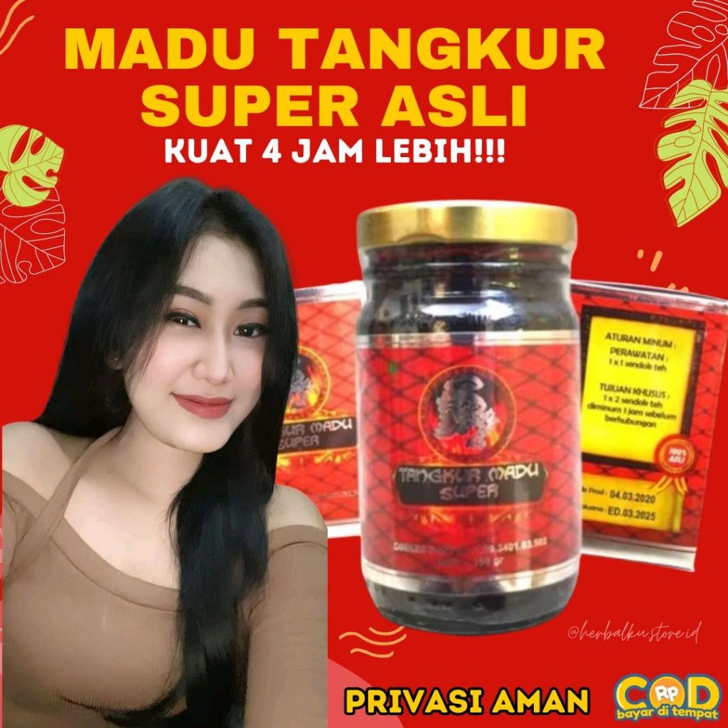 

MADU TANGKUR SUPER 100% Original Asli Murni Obat Premium Stamina Pria Herbal Halal dan BPOM