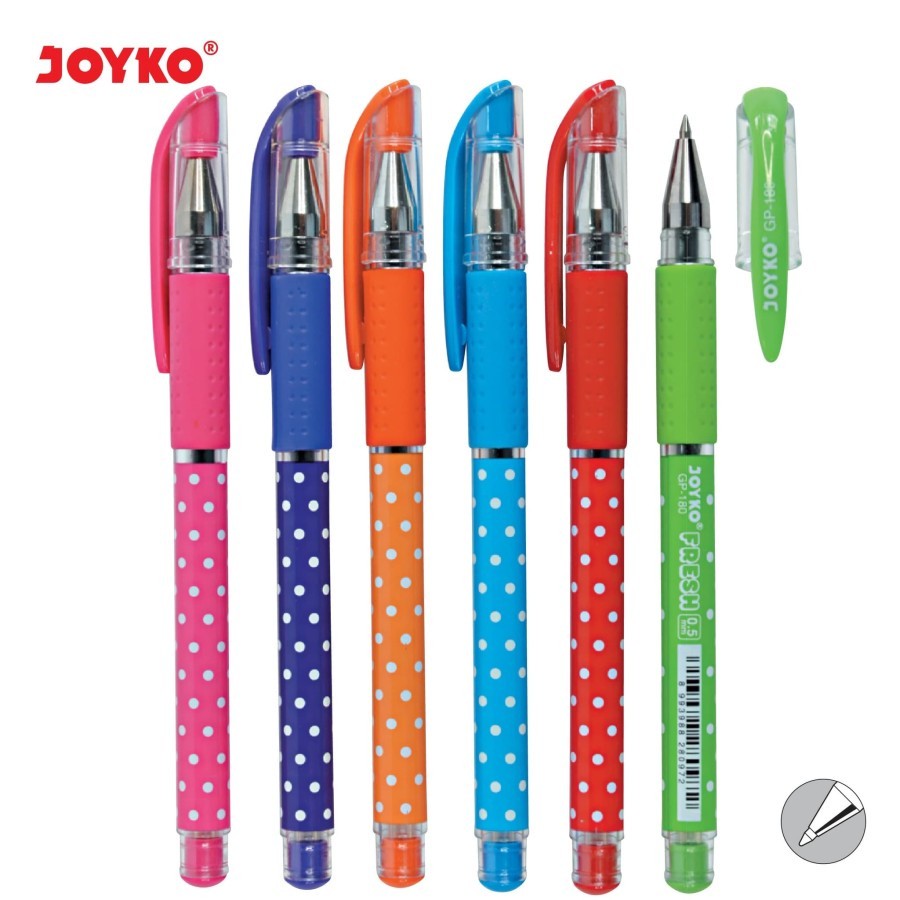 

Gel Pen / Pulpen / Pena Joyko GP-180 / Fresh / 0.5 mm
