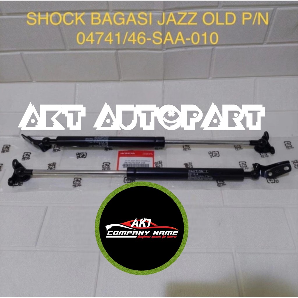 Shock bagasi hidrolik hidrolic absorber pintu belakang Honda Jazz Lama Old Set
