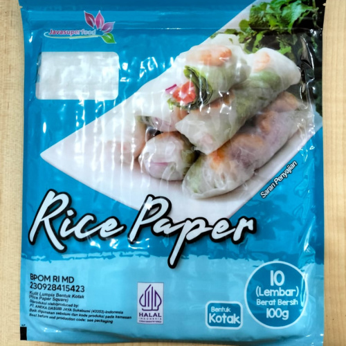 

Rice paper kotak 100gr 10 lembar