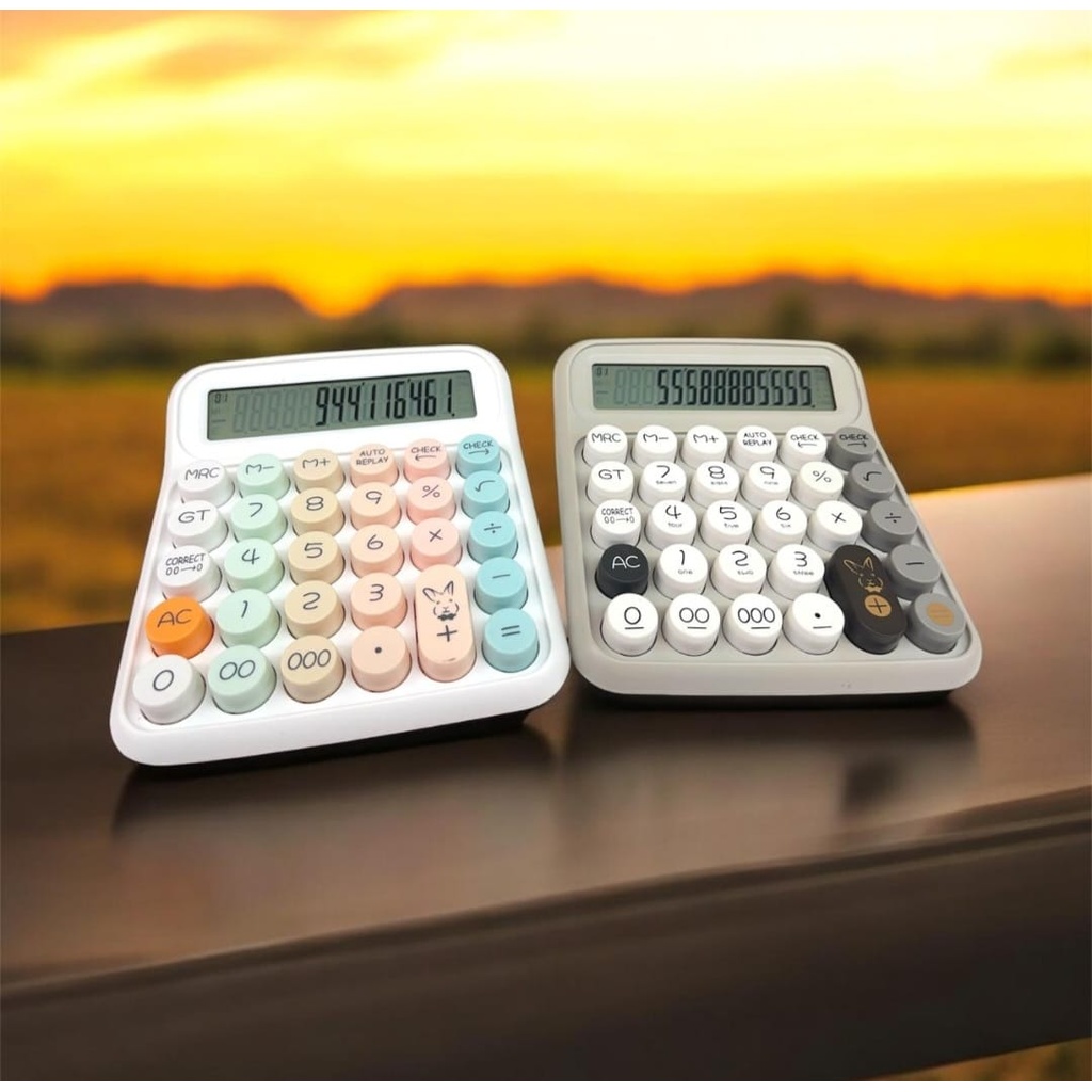 

RB STYLIST COLOR CALCULATOR KINCIZEN KC-2034 - KALKULATOR FANCY WARNA 14DIGIT DESKTOP MEJA