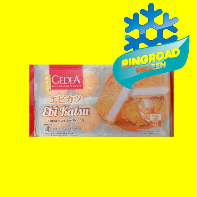 

CEDEA EBI KATSU 216 GR - KATSU IKAN DAN UDANG