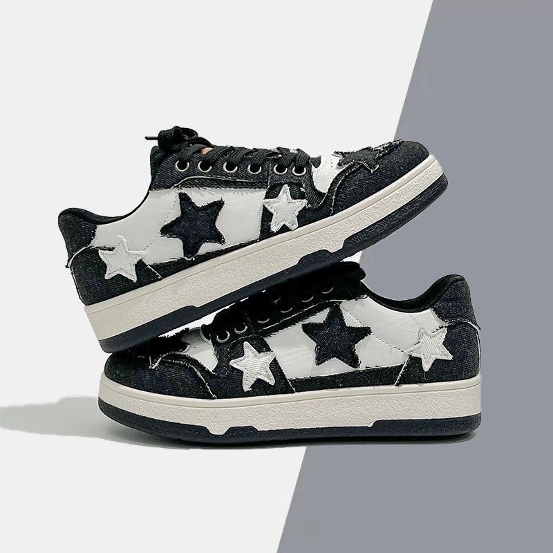 SEPATU SNEAKERS WANITA DOODLE ART KOREA SPORT SHOES HZ-510