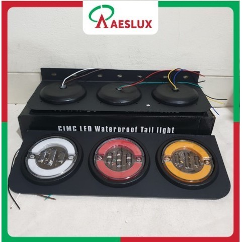 Stoplamp Bulat lampu belakang truk lampu rem truk Hino 6D