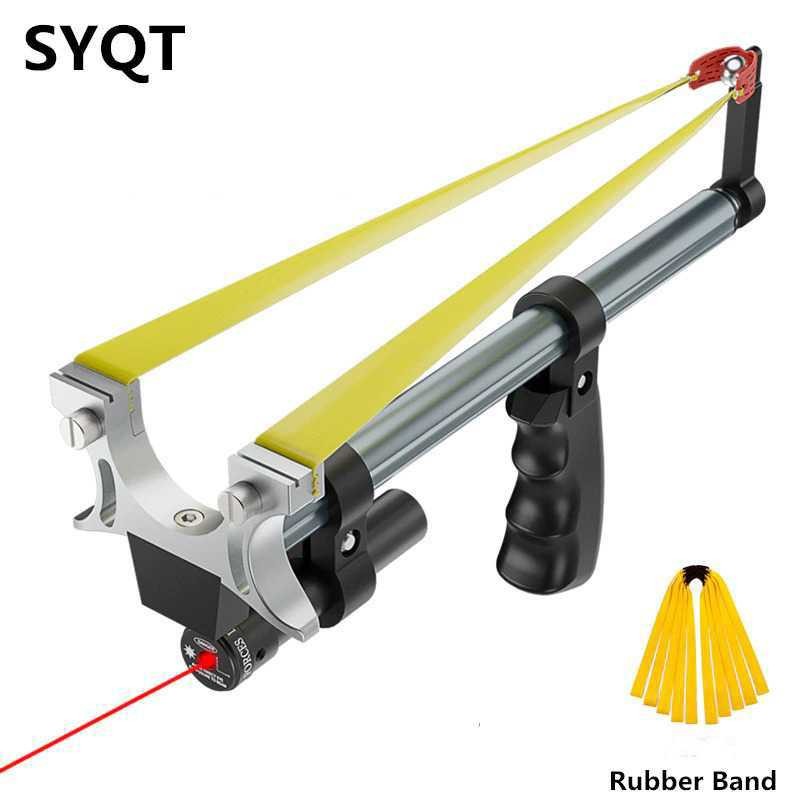 [BISA COD] Ketapel High Precision Telescopic Hunting Slingshot with Laser