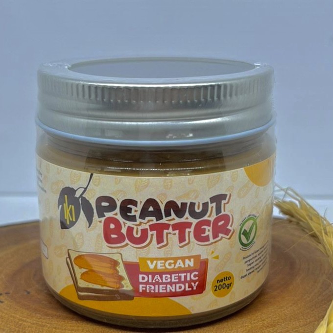 

[New]Promo Peanut butter sugar free / selai kacang tanpa gula 200gr - Diabetic