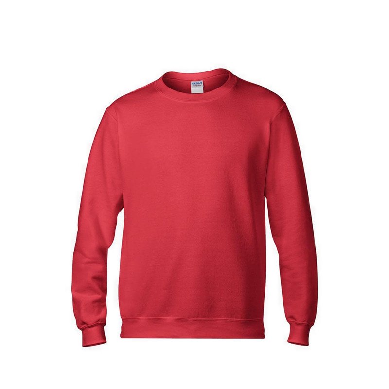 Gildan Crewneck Men Sweatshirt - Red
