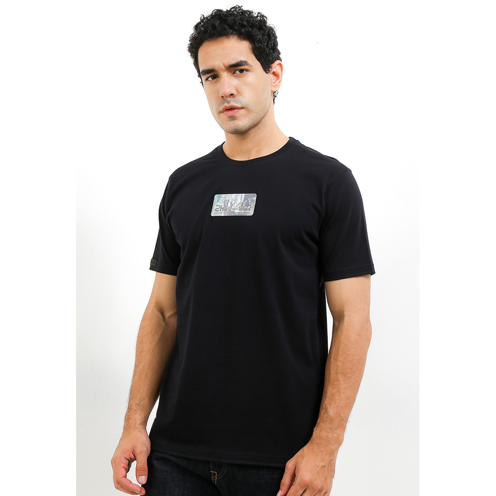 X EIGHT Omkara T-Shirts - kaos pria lengan pendek