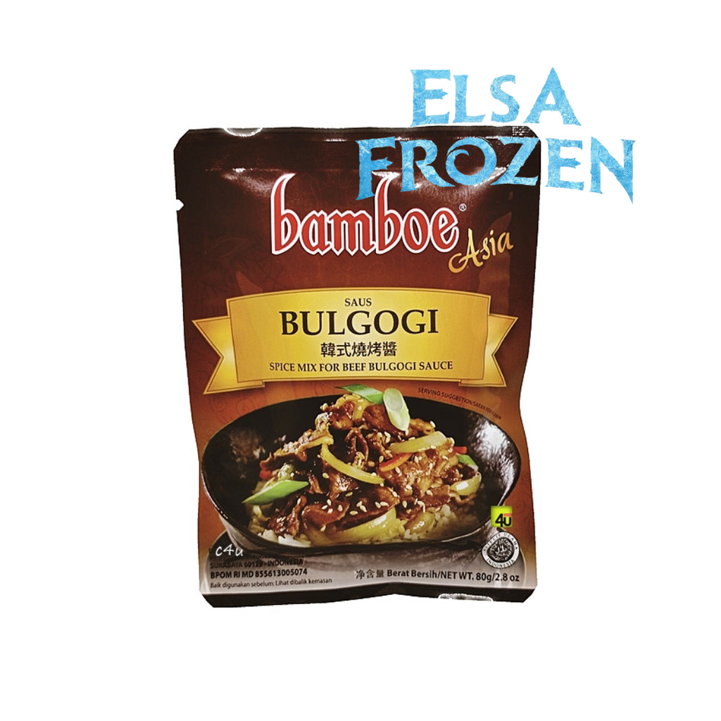 

BAMBOE ASIA BUMBU INSTAN SAUS BULGOGI 80GR