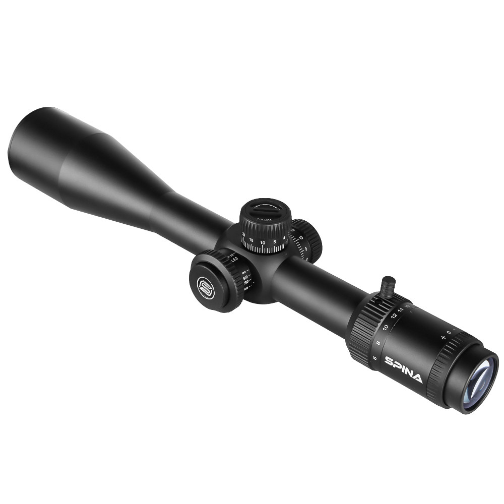 HD 6-24x50 FFP Tactical First Focal Plane Riflescope 1/8 MOA Min Focus 10yds Hunting Rifle Scope Fit