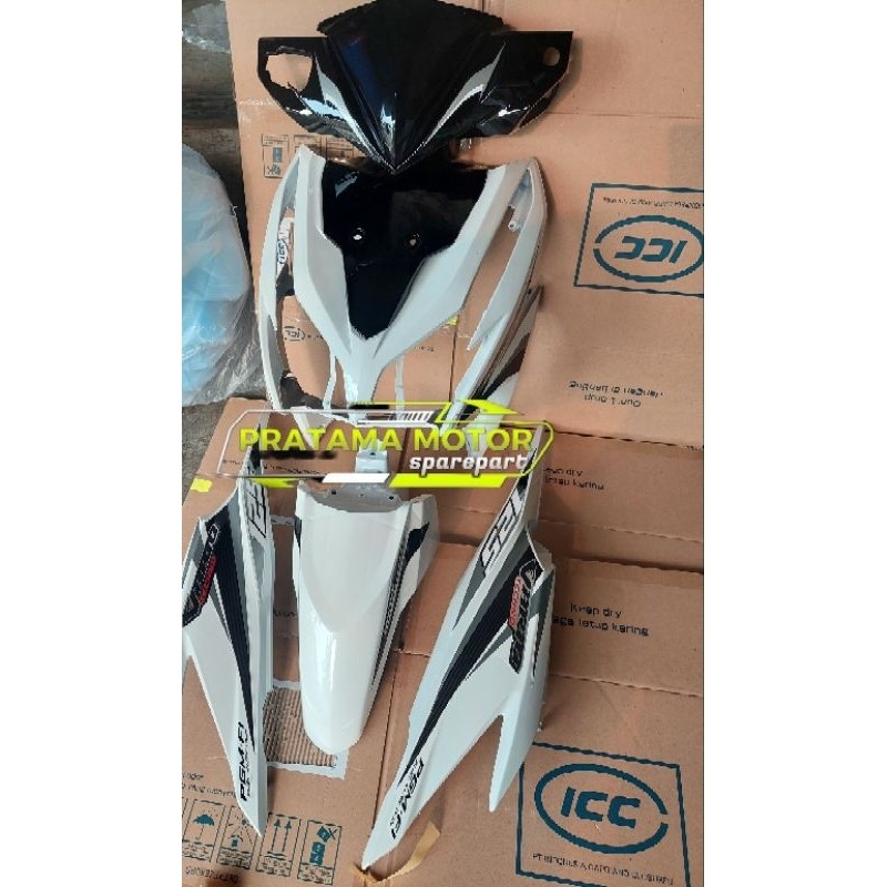 Full Body Halus Vario 125 Lama Putih - Body Vario Techno 125 Old