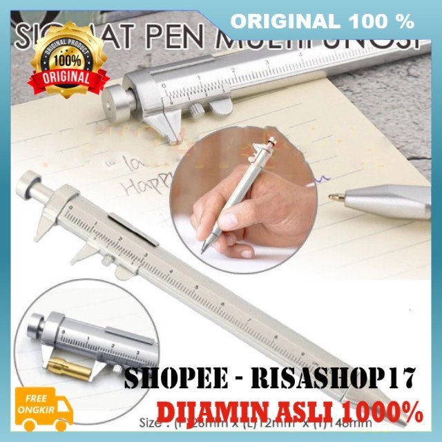 

BELI 1 GRATIS 3 Sigmat Pen Multifungsi Sigmat Jangka Sorong Pulpen Sigmat Pulpen Jangka Sorong 100% ASLI