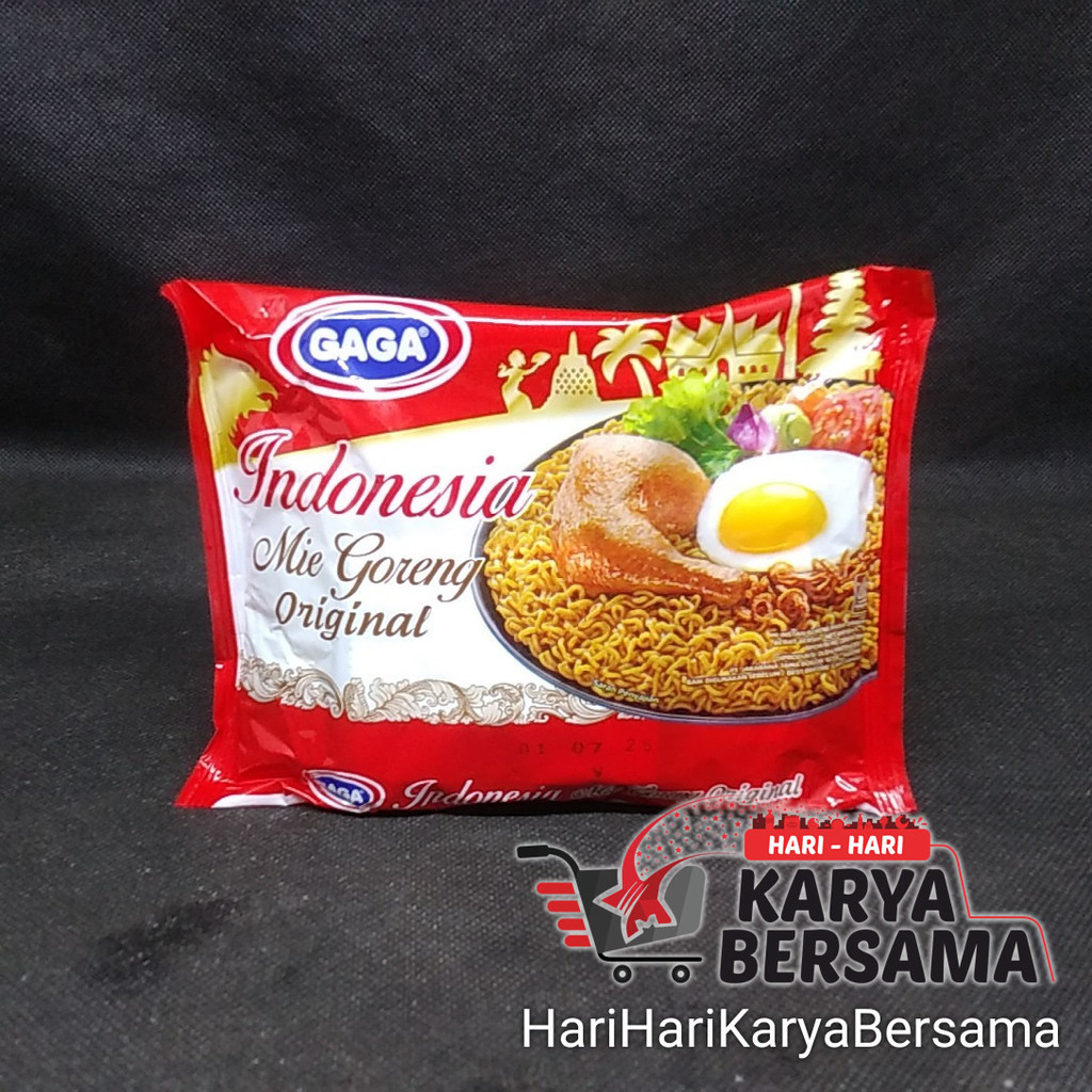 

GAGA MIE INSTAN INDONESIA MIE GORENG ORIGINAL 88GR